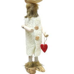 Renifer Łoś Figurka Świąteczna w ubranku 51cm